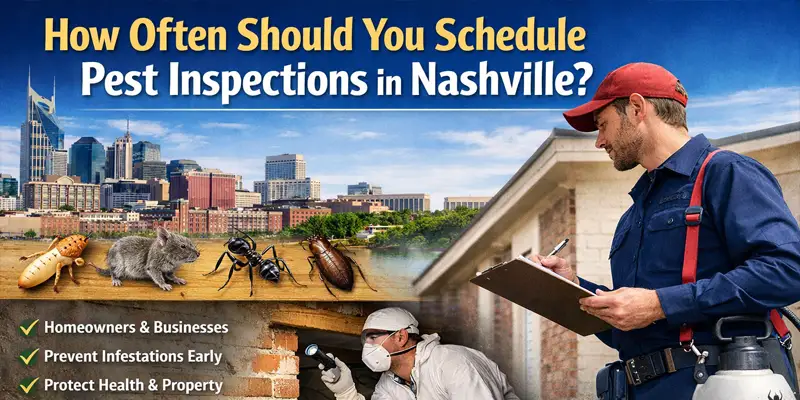 How Often Should You Get Pest Inspections? in Nashville